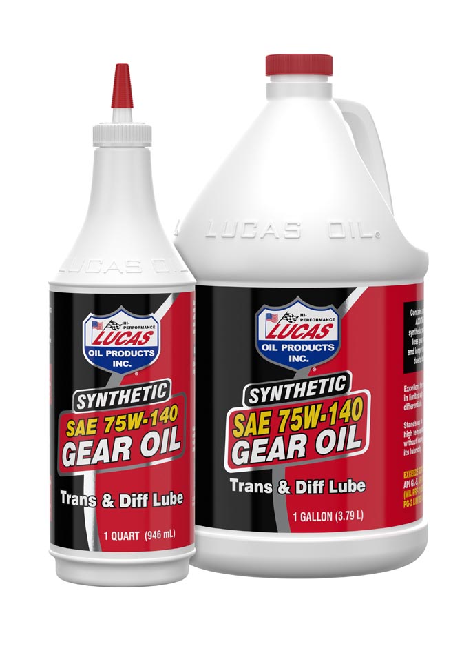 Synthetic SAE 75W-140 Gear Oil