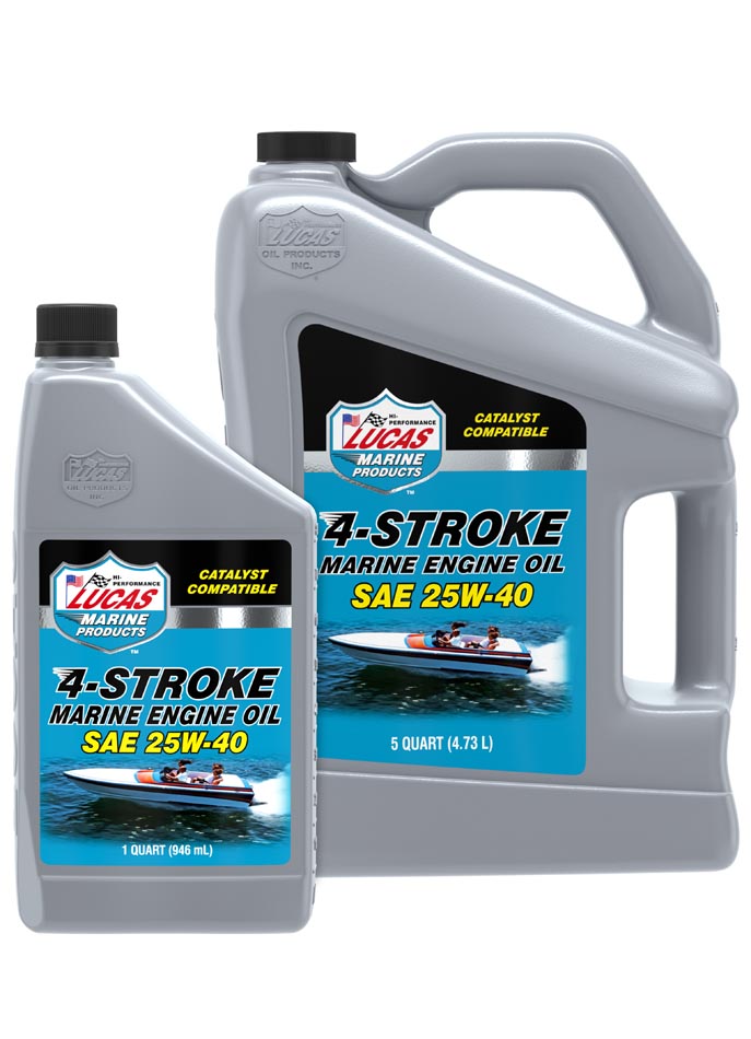 4 Stroke Marine Engine Oil 25W-40