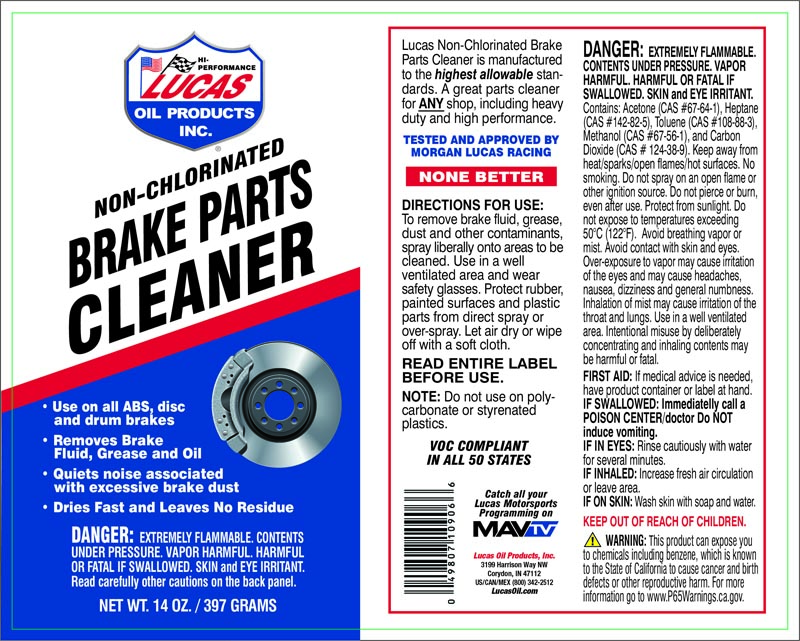 Brake Cleaner - 14oz (Label