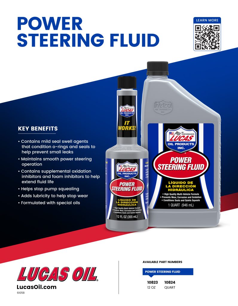 Power Steering Fluid Flyer